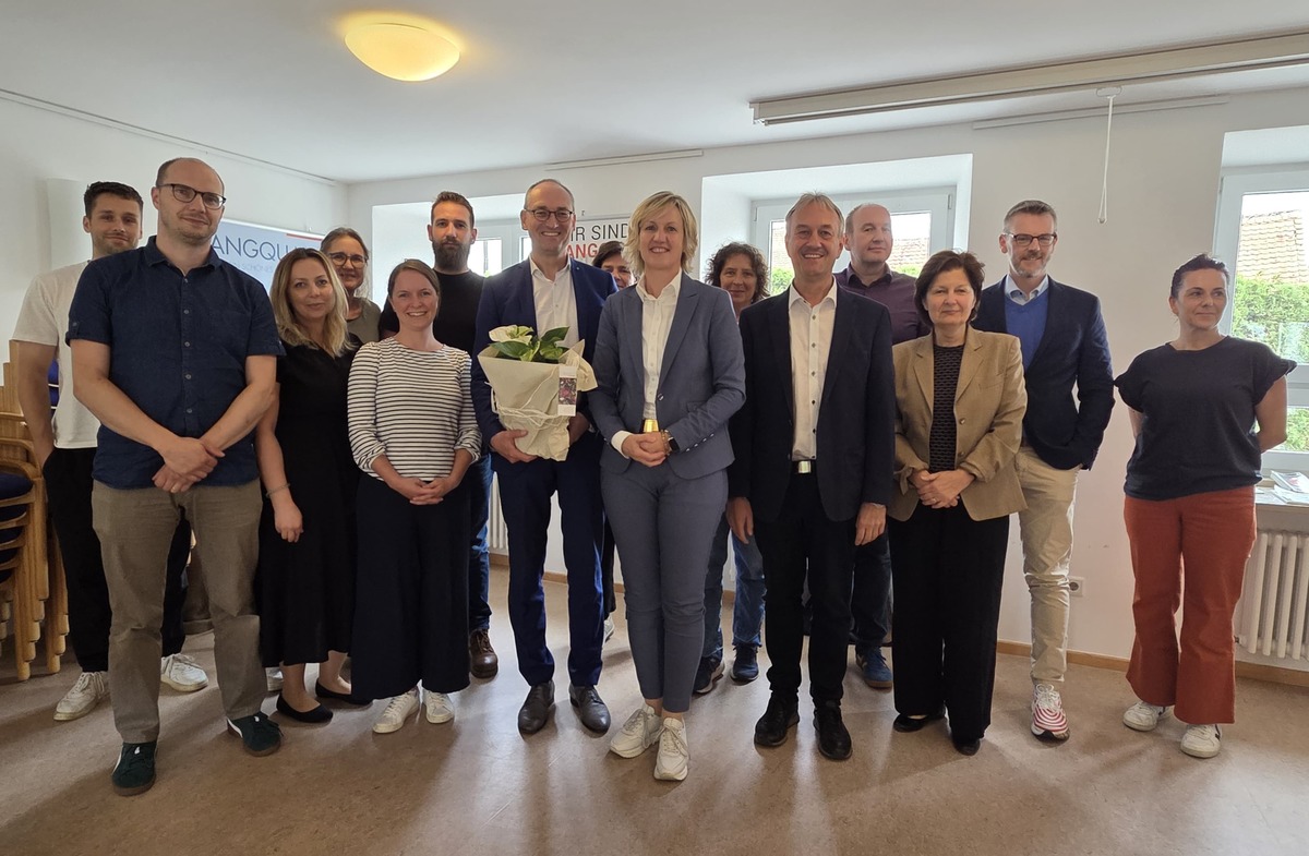 Die Teilnehmer des Fachgesprchs mit dem Vorsitzenden des Gesundheitsausschusses im Bayerischen Landtag, MdL Bernhard Seidenath